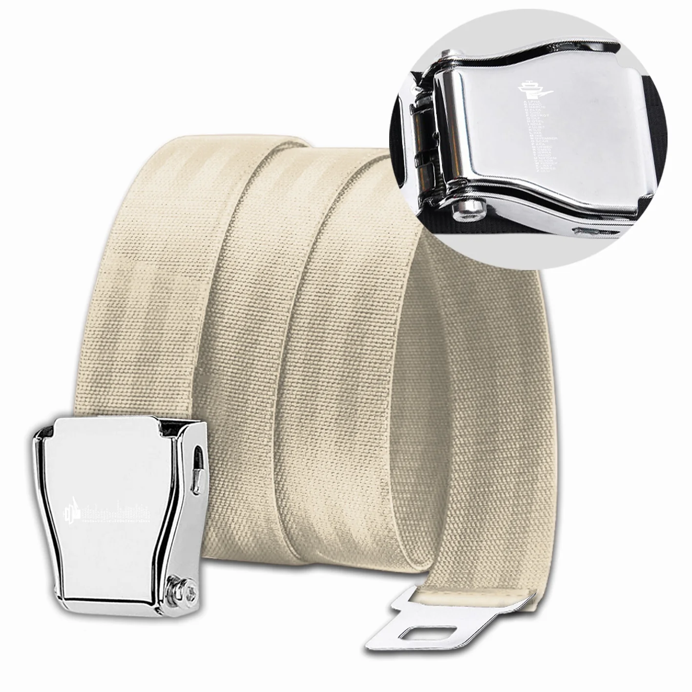 Aviation Alphabet Designed Fashion Airplane Seat Belts - Image 9