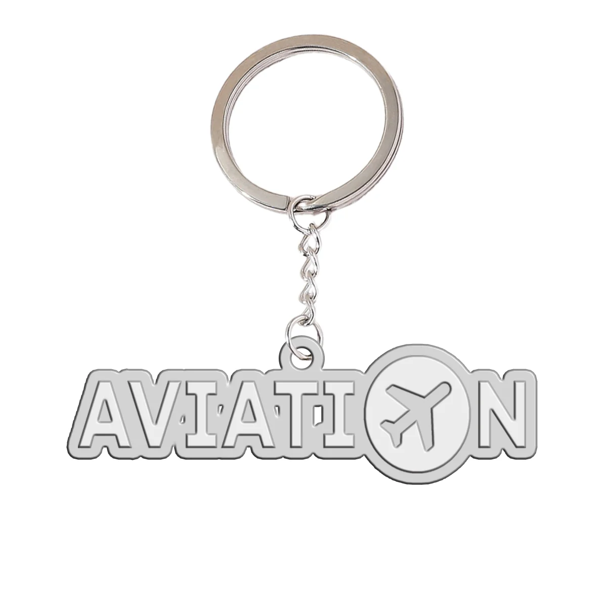 Aviation Designed Hollow Key Chains - Image 2