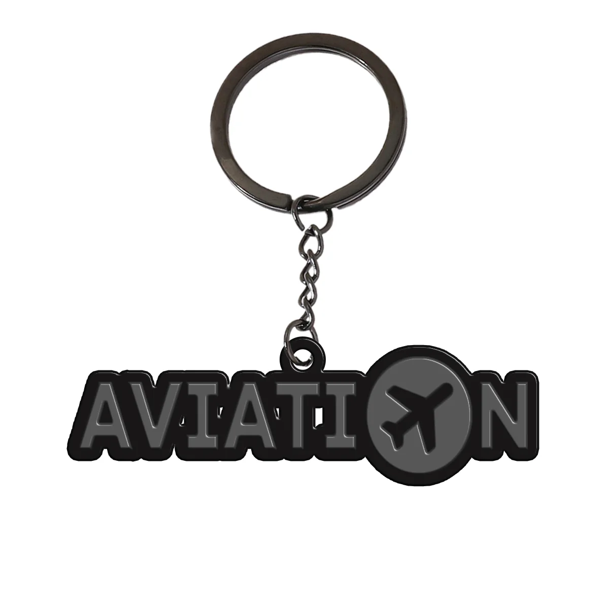 Aviation Designed Hollow Key Chains - Image 4