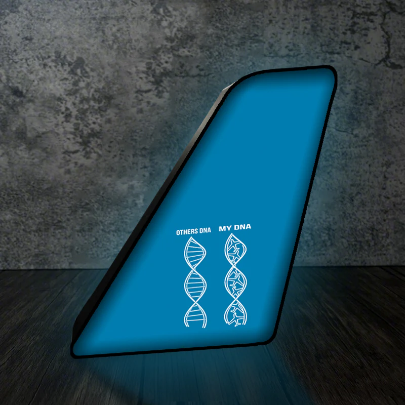 Aviation DNA Designed Led Aircraft Tail & 3D Lamp - Image 6