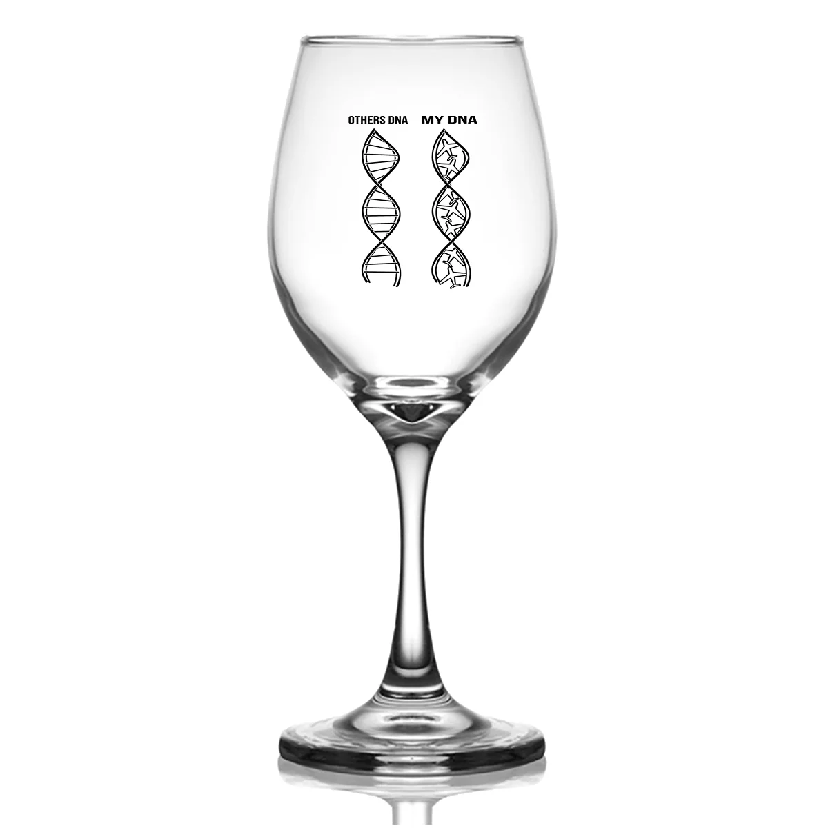 Aviation DNA Designed Wine Glasses - Image 2