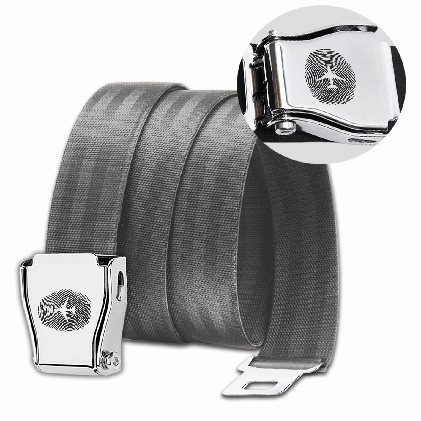 Aviation Finger Print Designed Fashion Airplane Seat Belts - Image 12