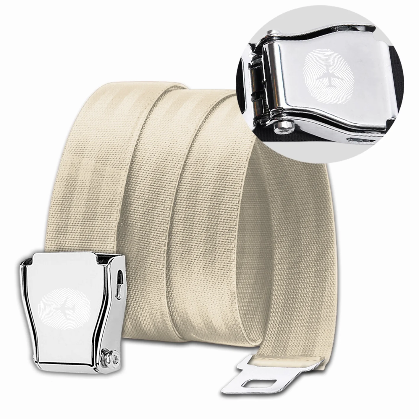 Aviation Finger Print Designed Fashion Airplane Seat Belts - Image 9