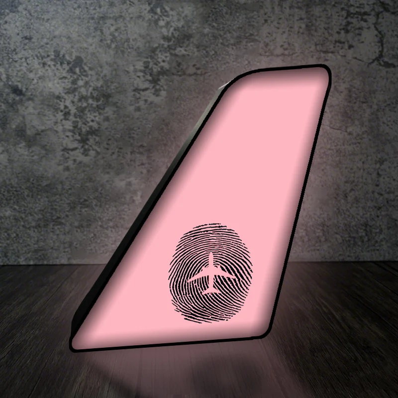 Aviation Finger Print Designed Led Aircraft Tail & 3D Lamp - Image 5