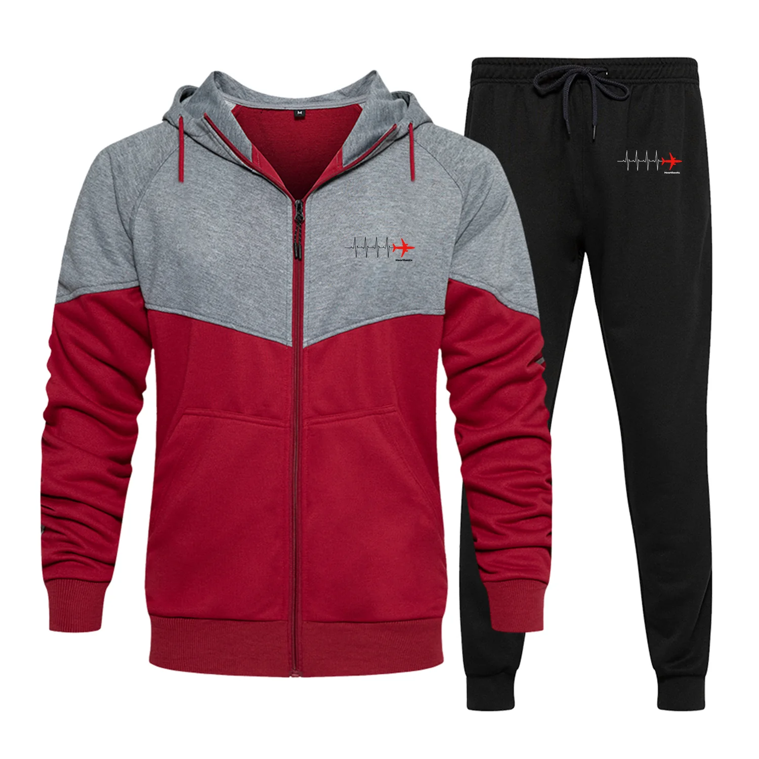 Aviation Heartbeats Designed Colourful Z. Hoodies & Sweatpants - Image 6