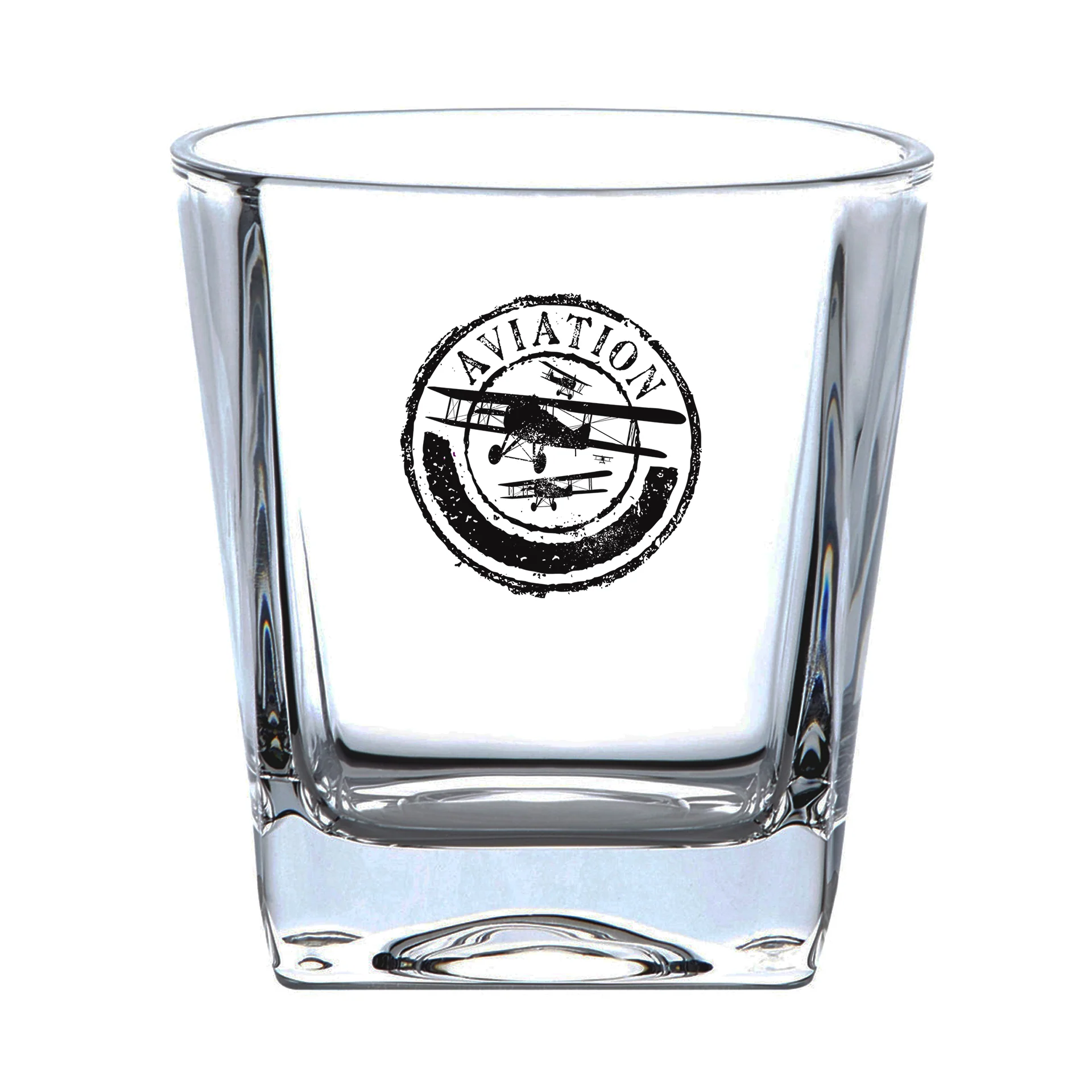 Aviation Lovers Designed Whiskey Glass - Image 2