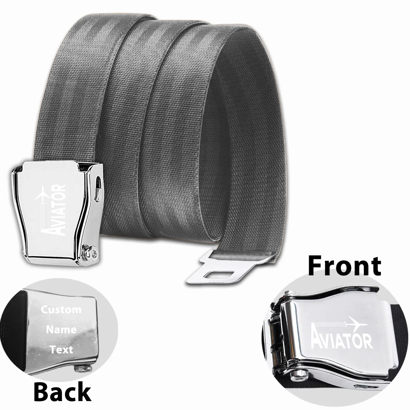Aviator Designed Fashion Airplane Seat Belts - Image 11