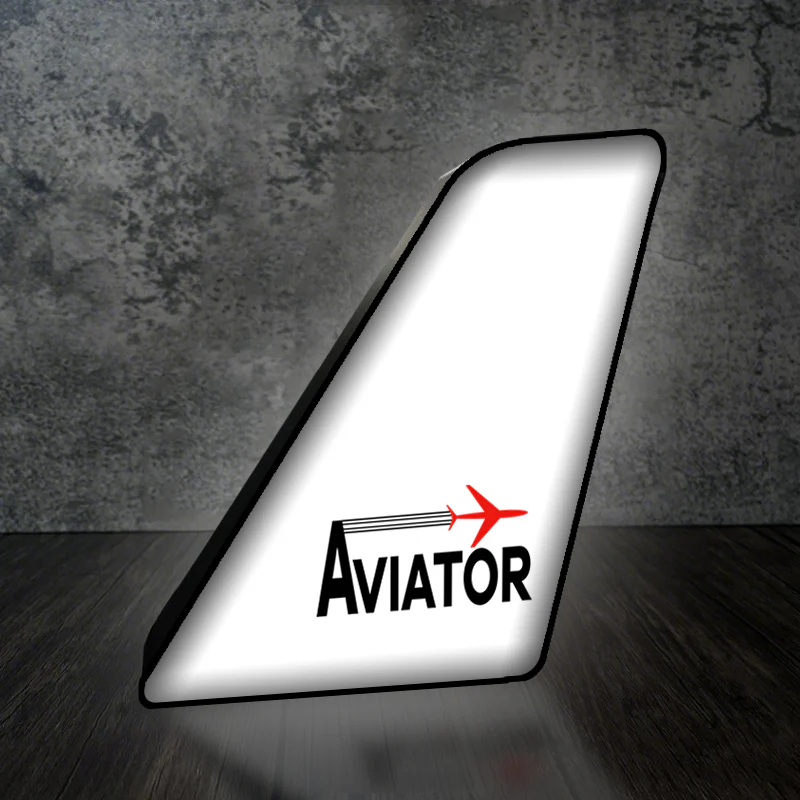 Aviator Designed Led Aircraft Tail & 3D Lamp - Image 2