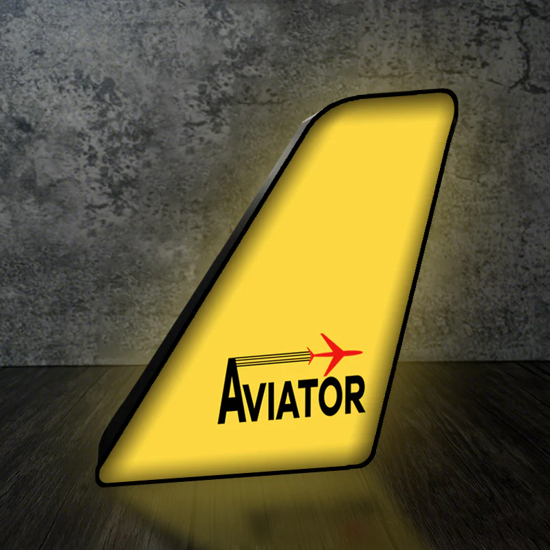 Aviator Designed Led Aircraft Tail & 3D Lamp - Image 3
