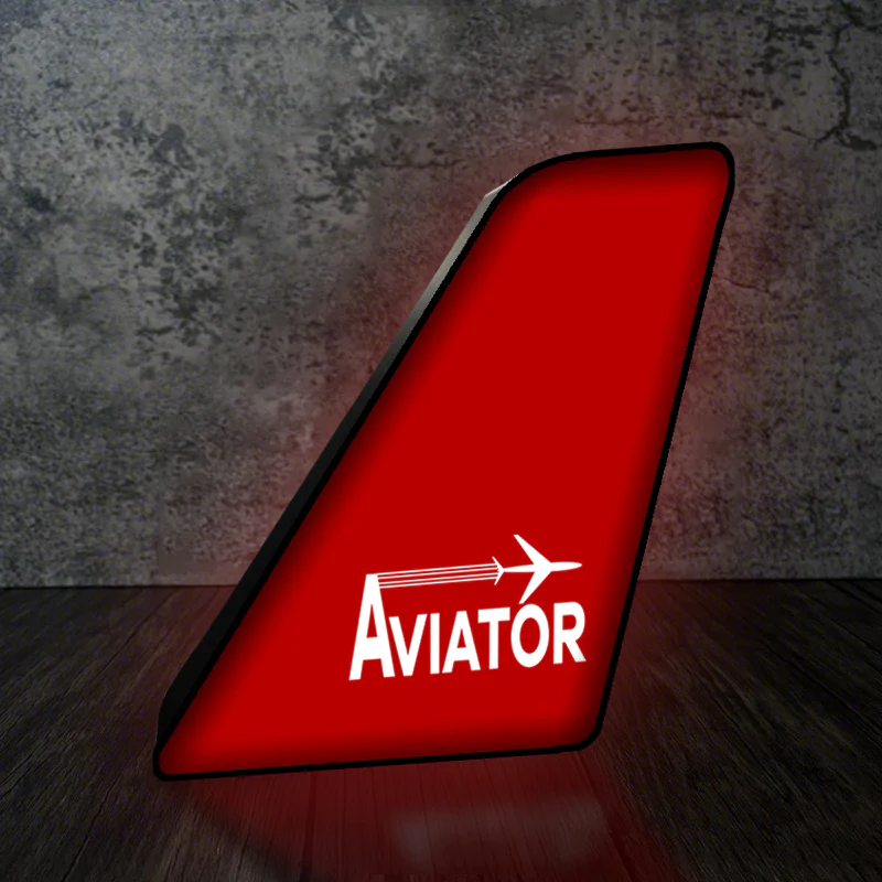 Aviator Designed Led Aircraft Tail & 3D Lamp - Image 4