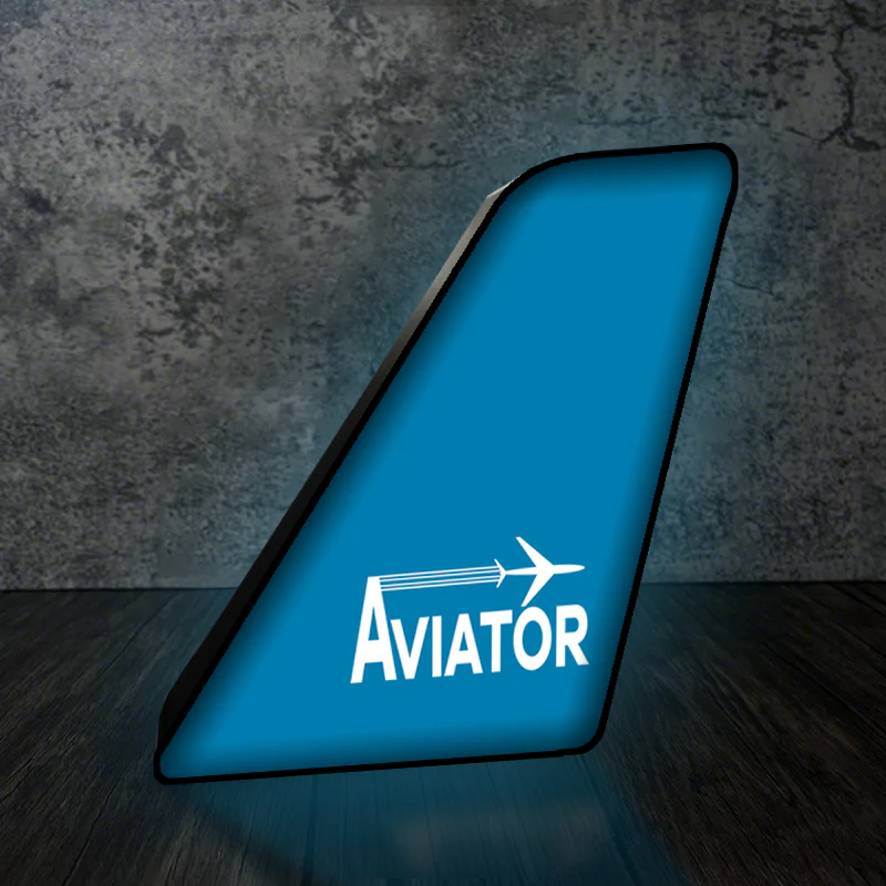 Aviator Designed Led Aircraft Tail & 3D Lamp - Image 6