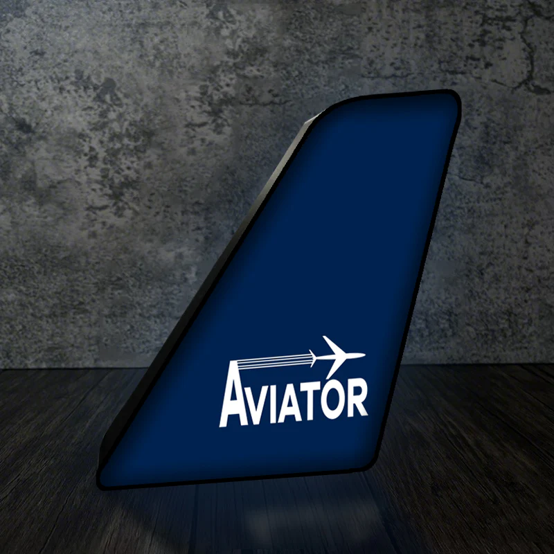 Aviator Designed Led Aircraft Tail & 3D Lamp - Image 8