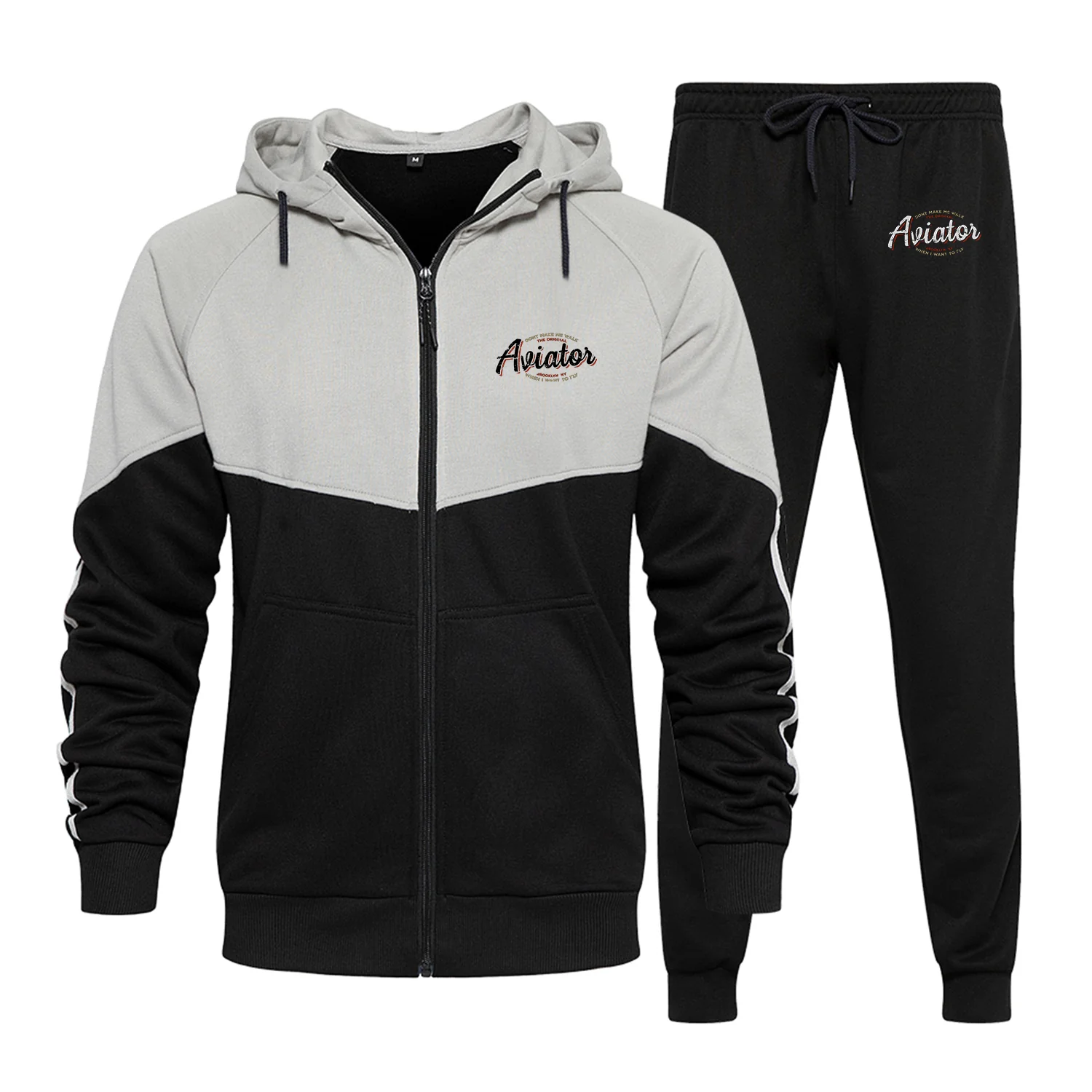 Aviator - Dont Make Me Walk Designed Colourful Z. Hoodies & Sweatpants