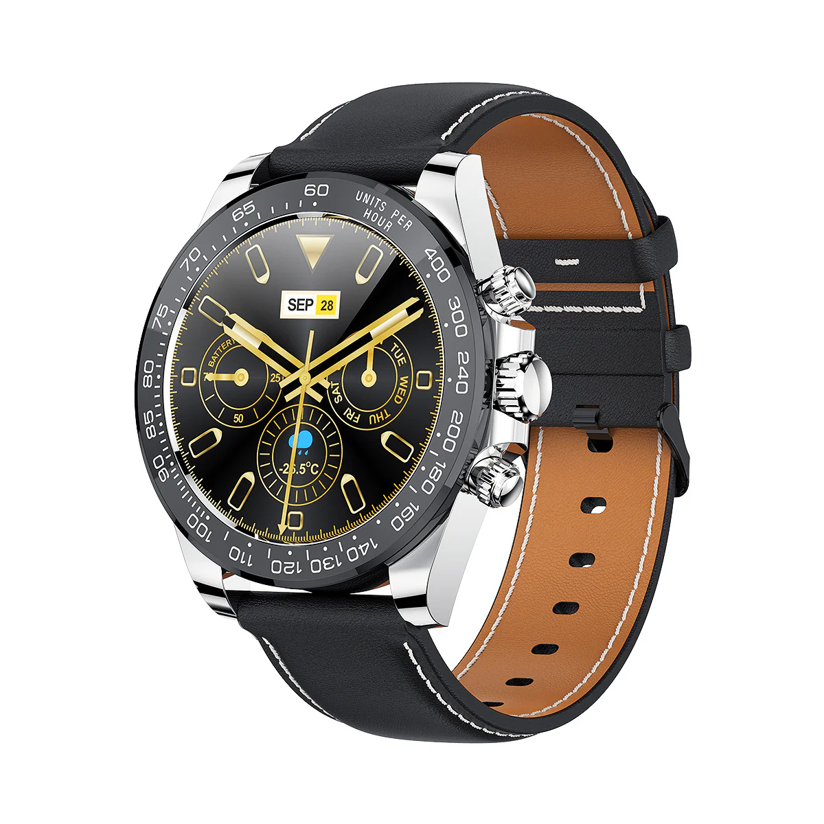 AW13 Pro Stainless Steel Smart Watch: Bluetooth Calling, Heart Rate Monitor & Fitness Bracelet Functionality