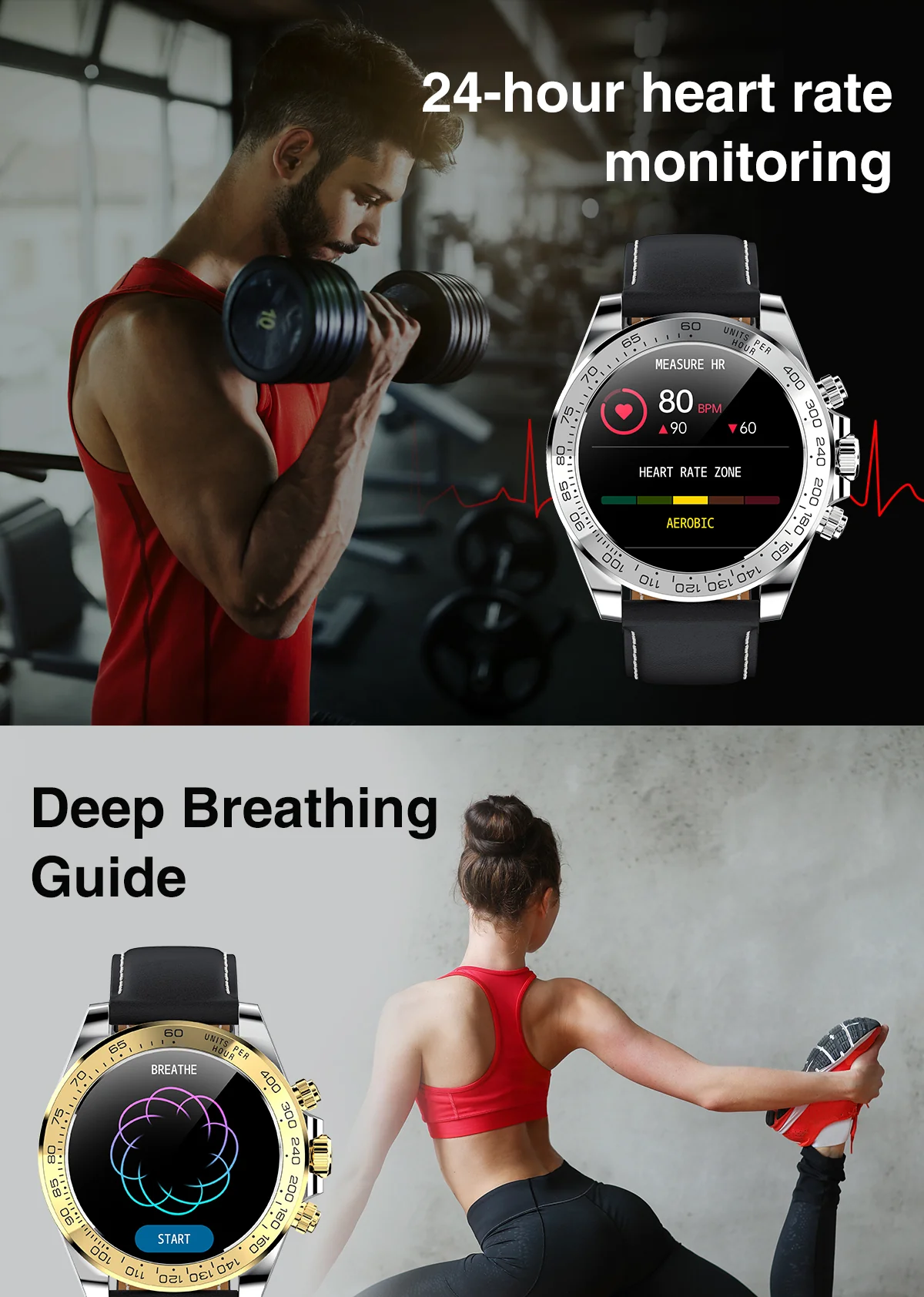 AW13 Pro Stainless Steel Smart Watch: Bluetooth Calling, Heart Rate Monitor & Fitness Bracelet Functionality - Image 17