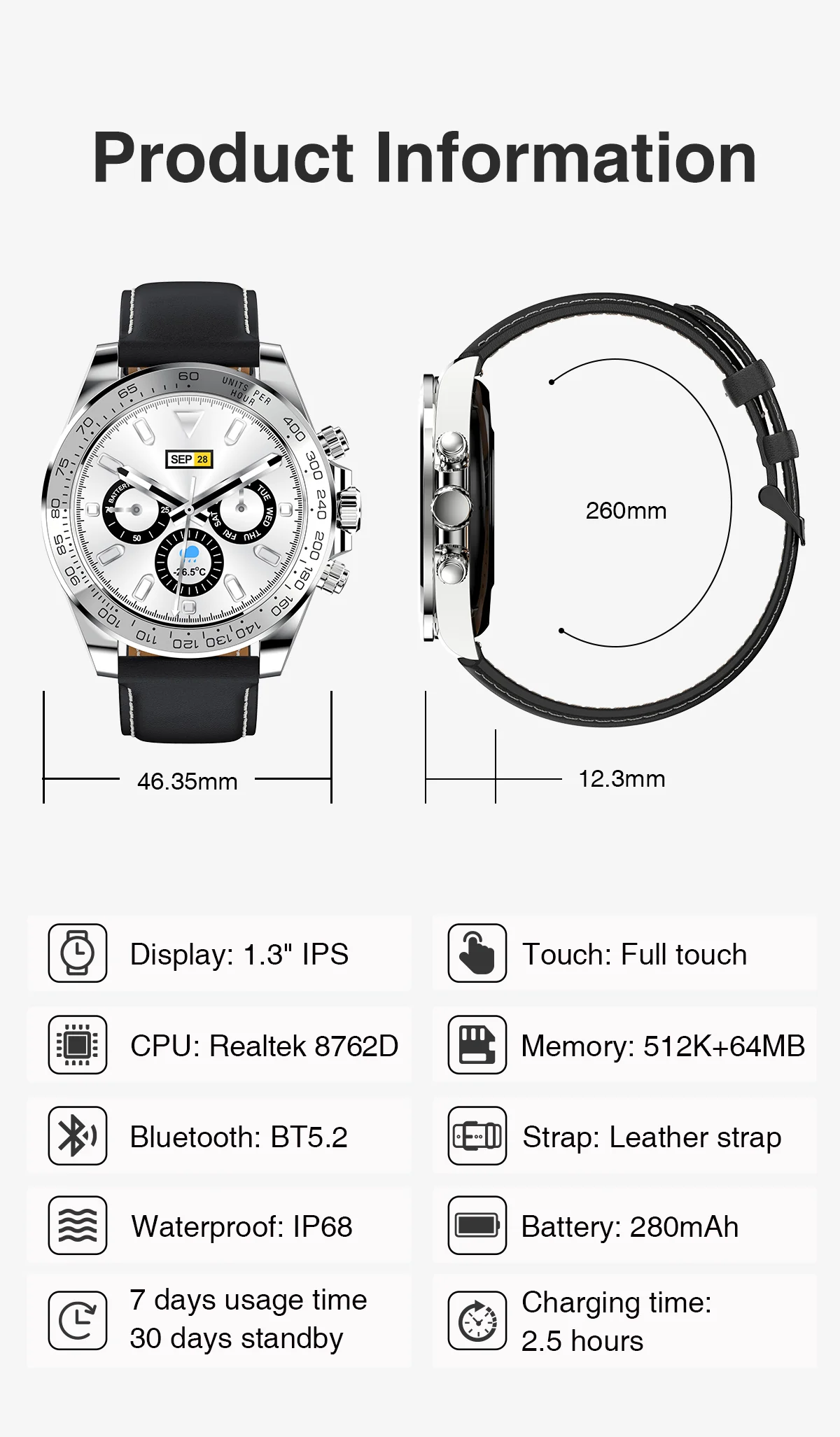 AW13 Pro Stainless Steel Smart Watch: Bluetooth Calling, Heart Rate Monitor & Fitness Bracelet Functionality - Image 18