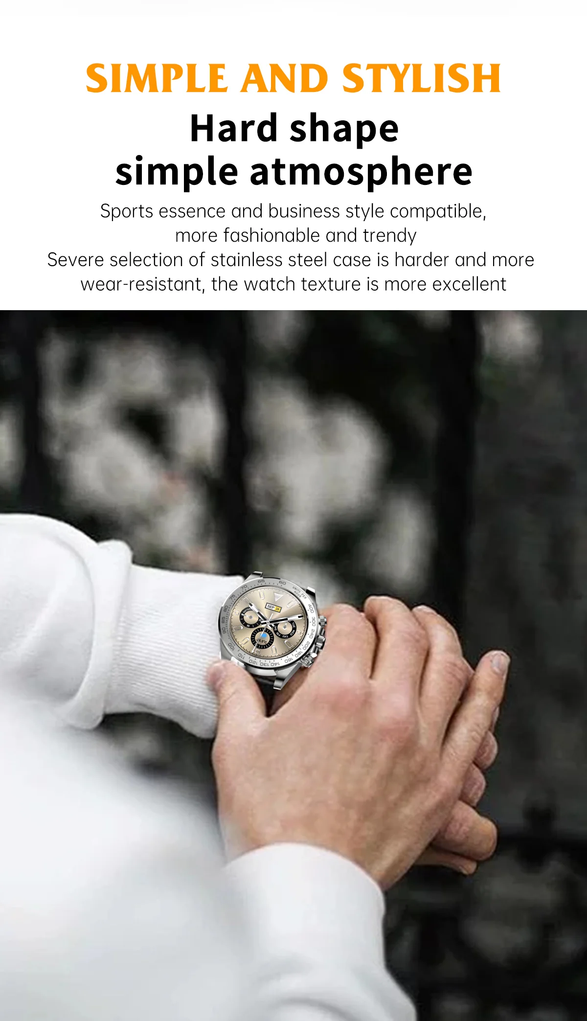 AW13 Pro Stainless Steel Smart Watch: Bluetooth Calling, Heart Rate Monitor & Fitness Bracelet Functionality - Image 21