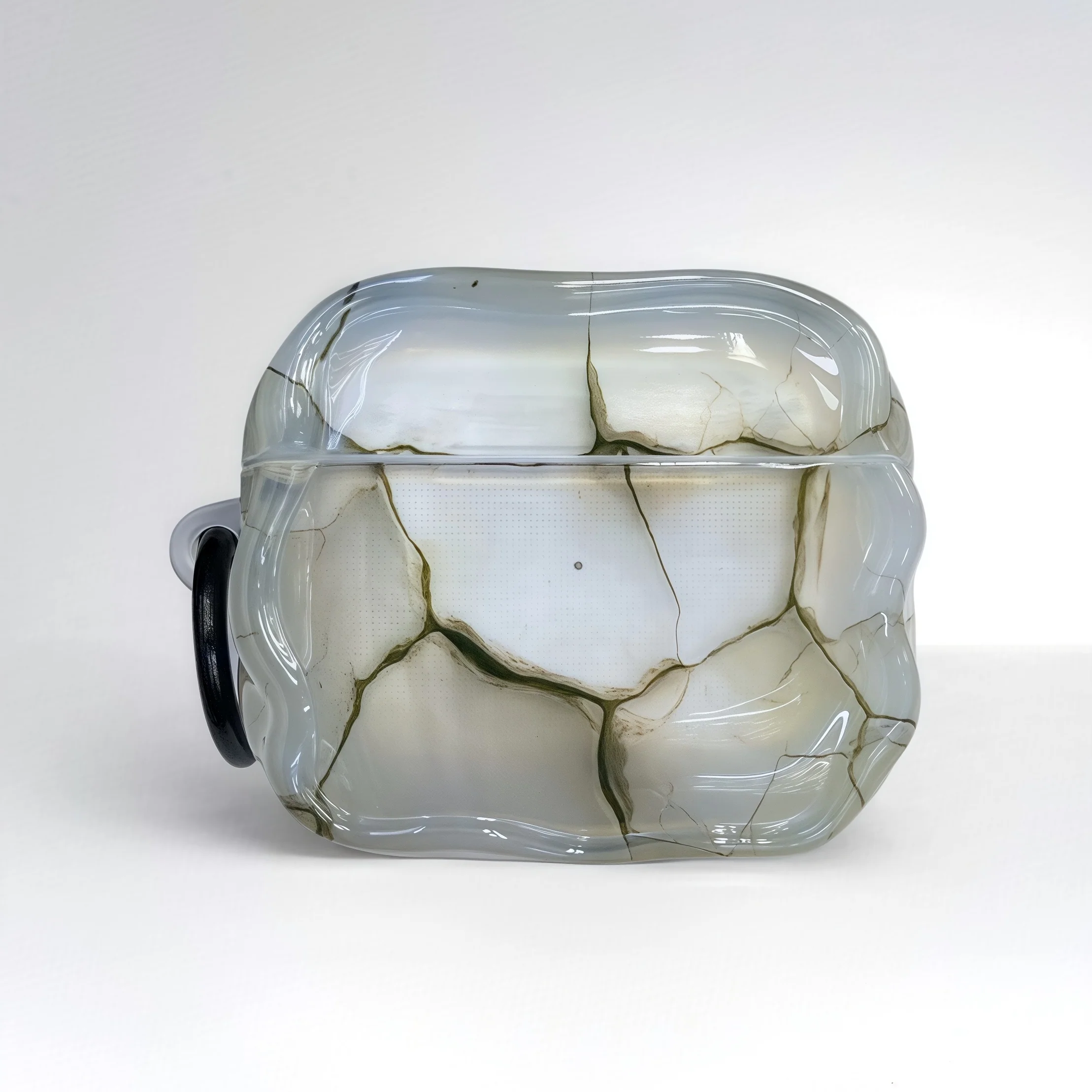 Dry Earth Case: Minimalist Artistic Style for AirPods 4, Pro3 & Pro2 - Full-Body Soft Protection