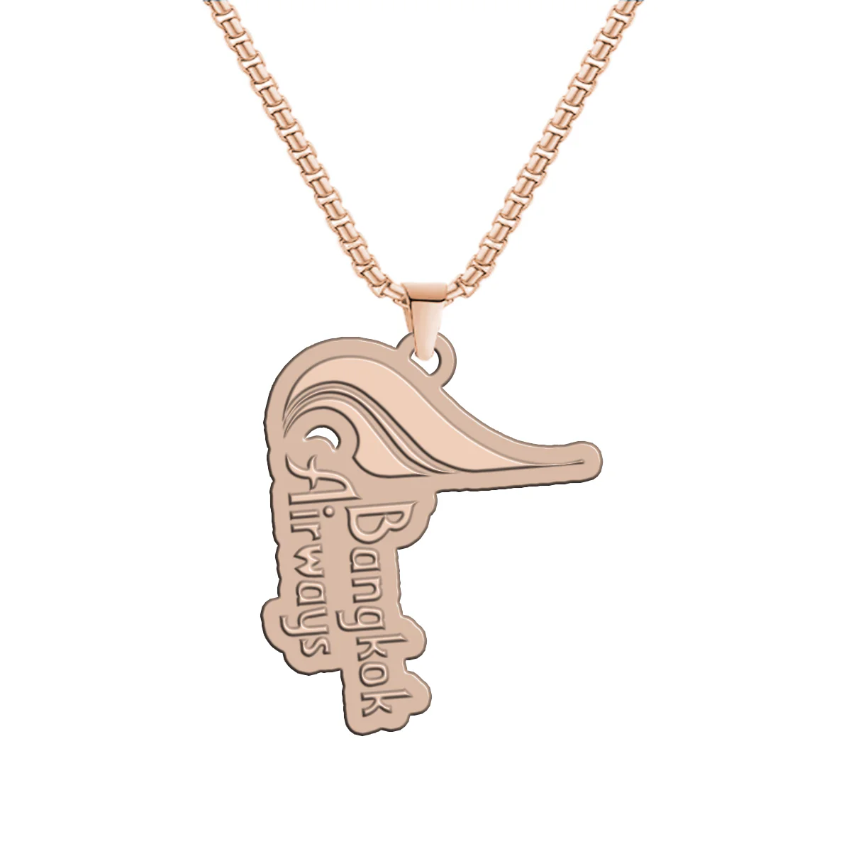 Bangkok Airways Airlines Designed Hollow Necklace - Image 3