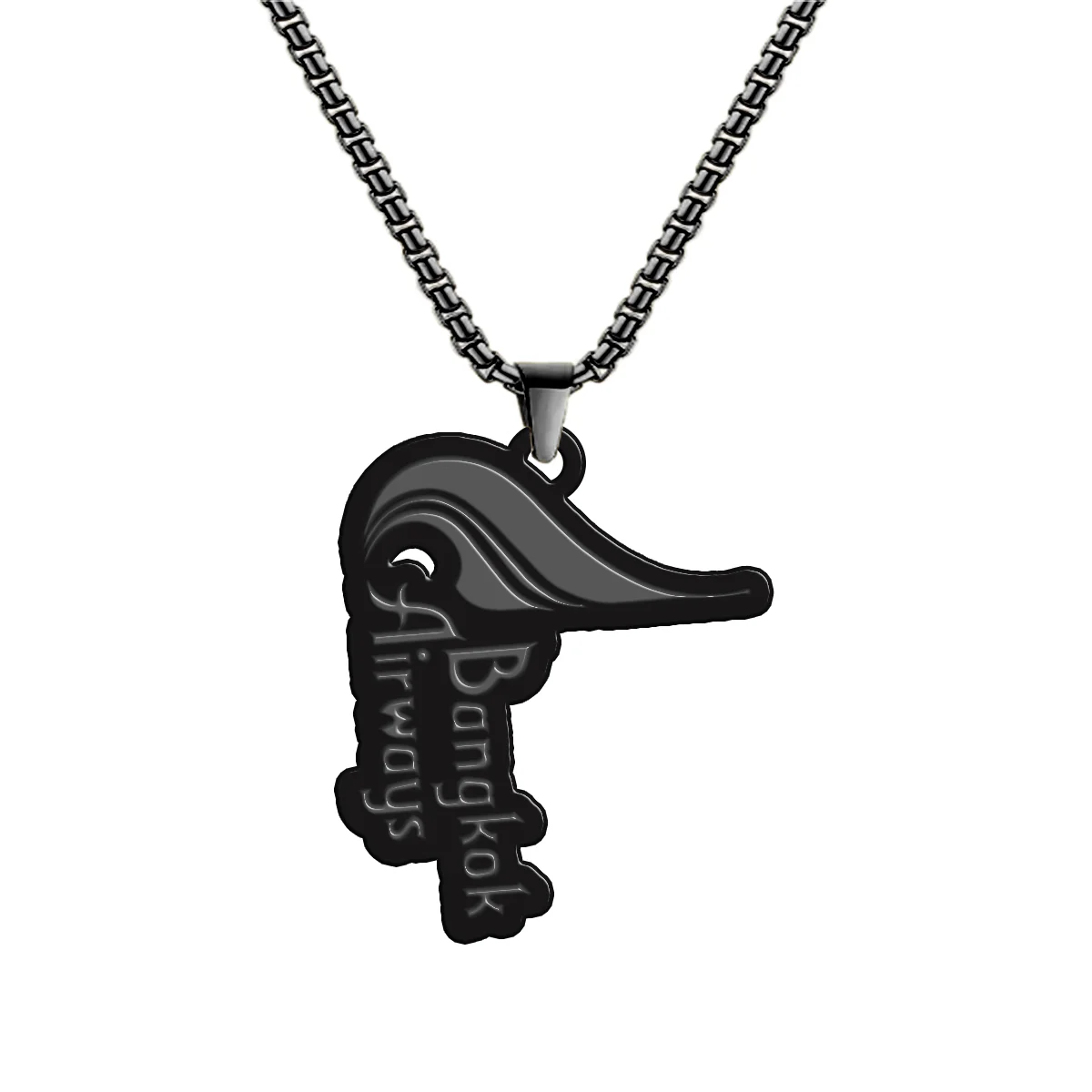 Bangkok Airways Airlines Designed Hollow Necklace - Image 4
