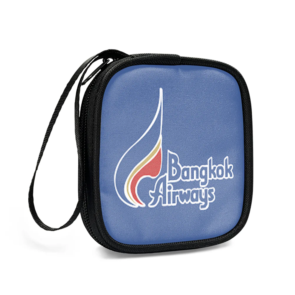 Bangkok Airways Airlines Designed Portable Headphone Bag - Image 3