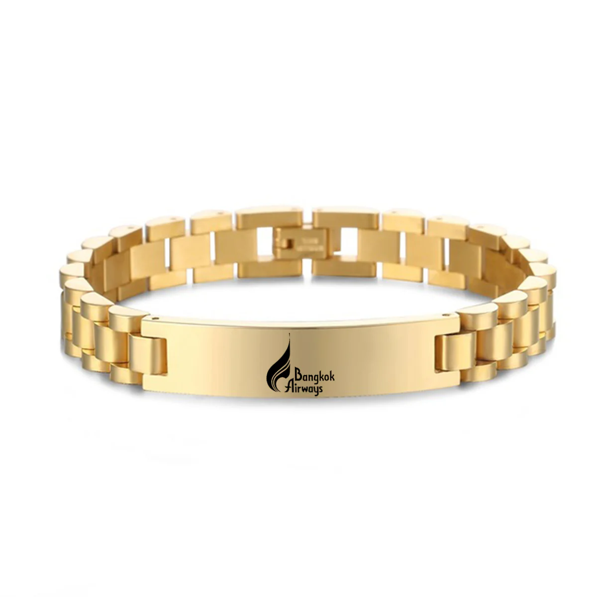 Bangkok Airways Airlines Designed Stainless Steel Chain Bracelets - Image 4