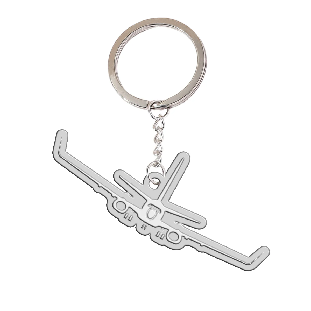Boeing 737-800NG Silhouette Designed Hollow Key Chains - Image 2