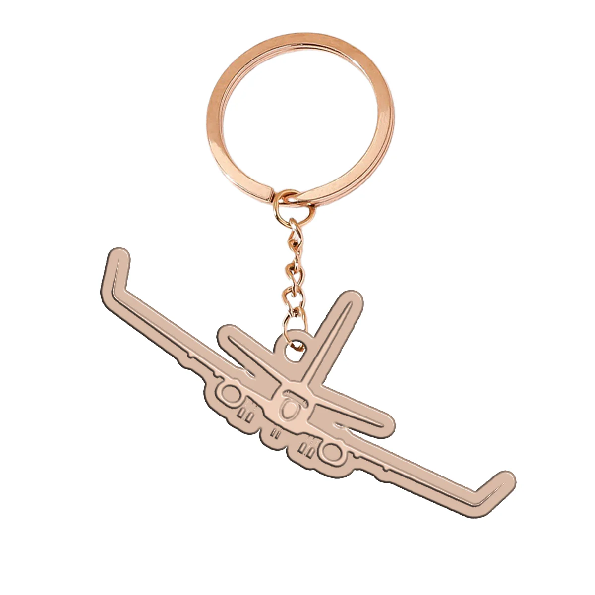 Boeing 737-800NG Silhouette Designed Hollow Key Chains - Image 3