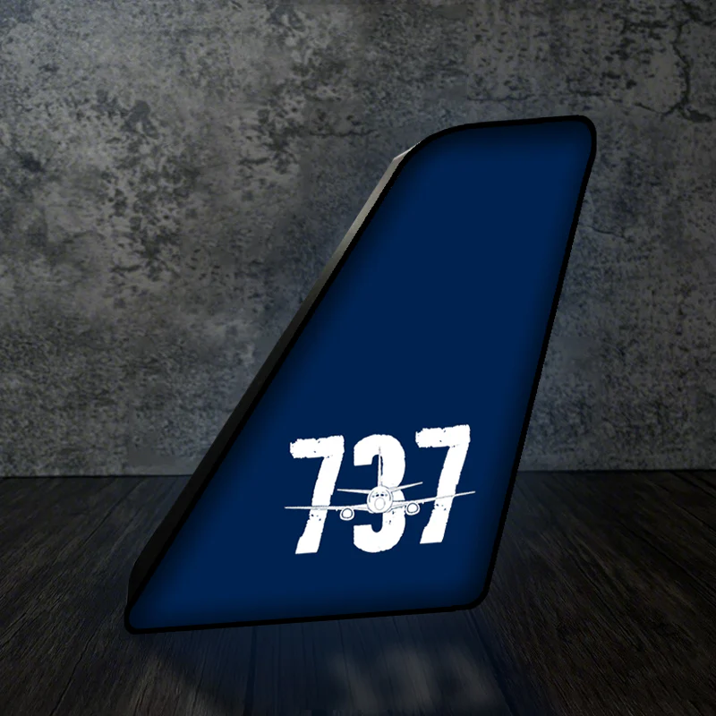 Boeing 737 Designed Designed Led Aircraft Tail & 3D Lamp - Image 8