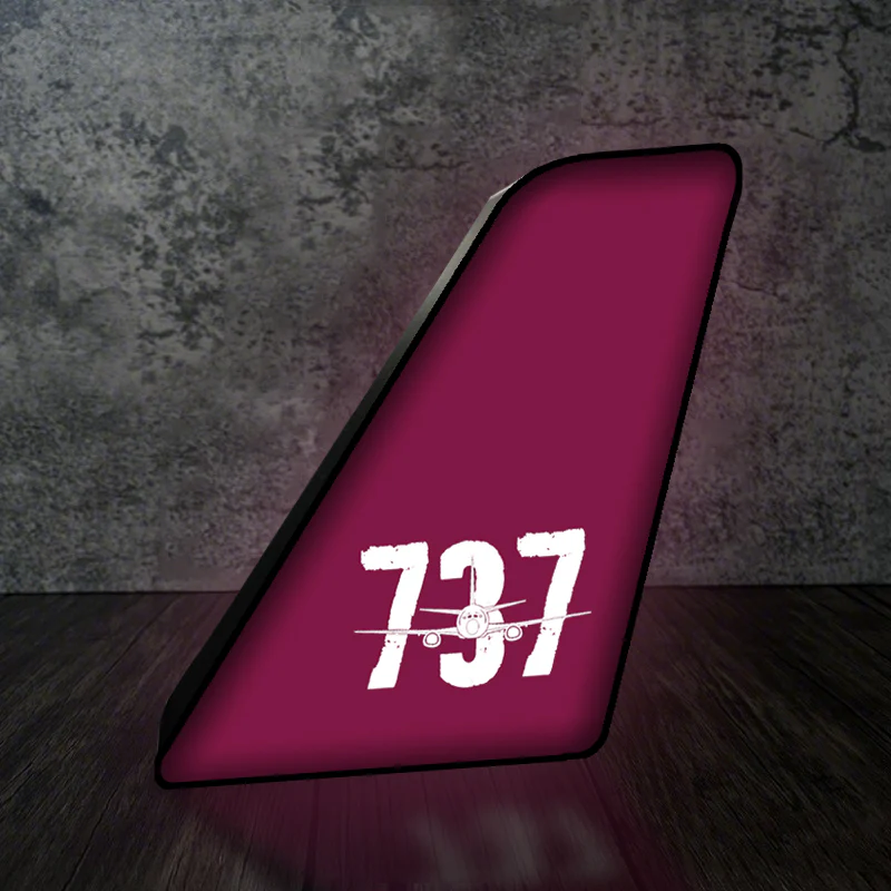 Boeing 737 Designed Designed Led Aircraft Tail & 3D Lamp - Image 9