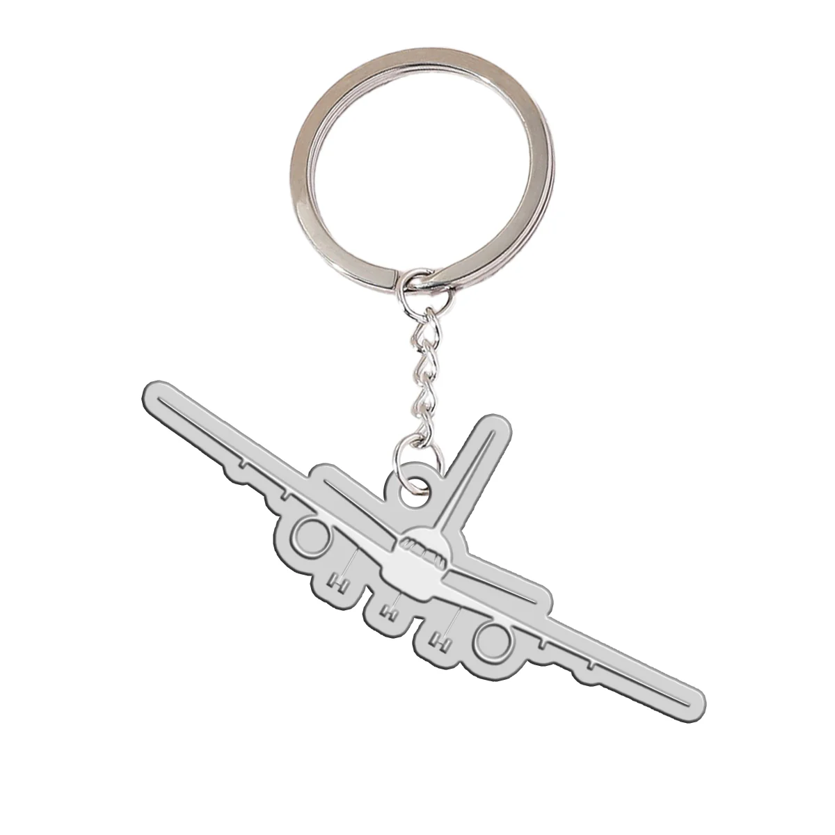 Boeing 757 Silhouette Designed Hollow Key Chains - Image 2