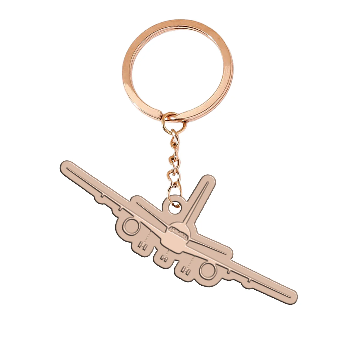 Boeing 757 Silhouette Designed Hollow Key Chains - Image 3