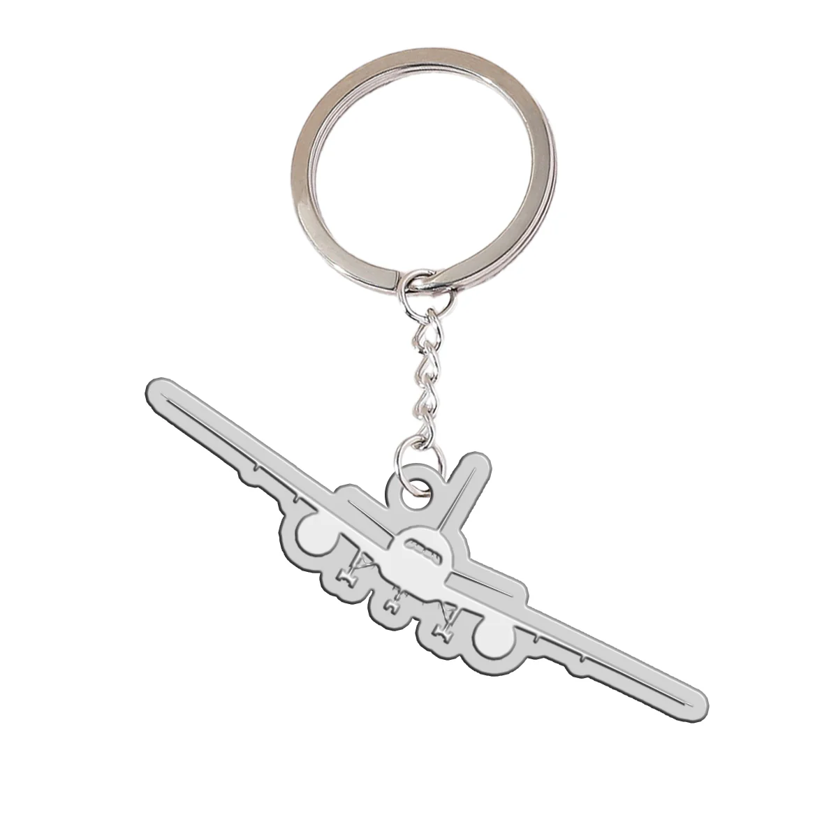 Boeing 777 Silhouette Designed Hollow Key Chains - Image 2