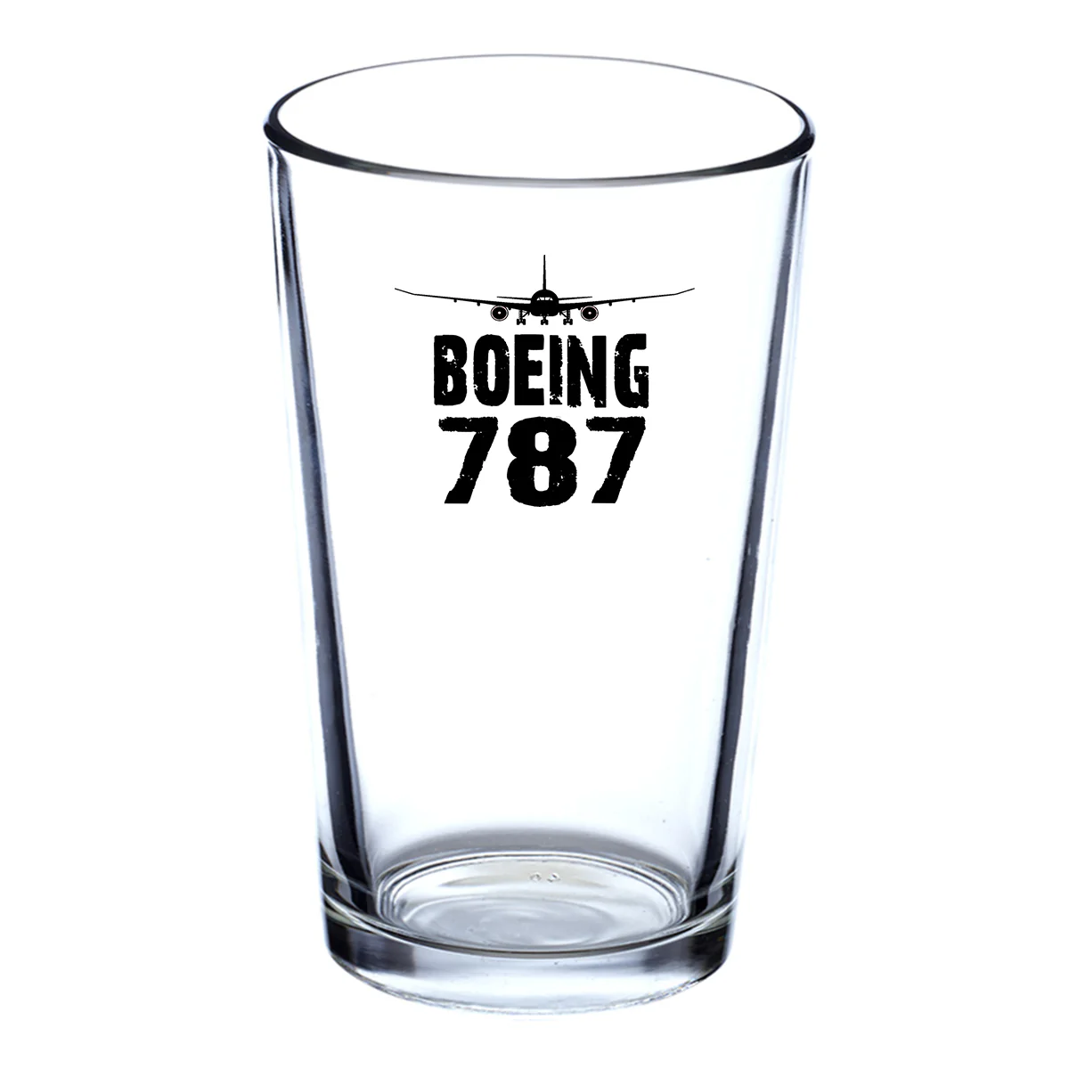Boeing 787 & Plane Designed Beer & Water Glasses - Image 2