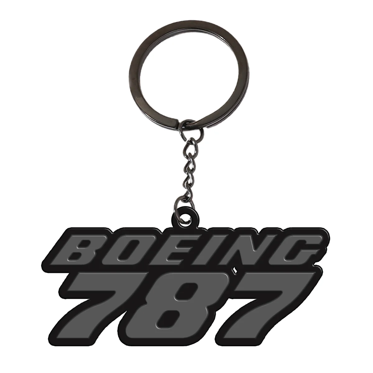 Boeing 787 & Text Designed Hollow Key Chains - Image 4