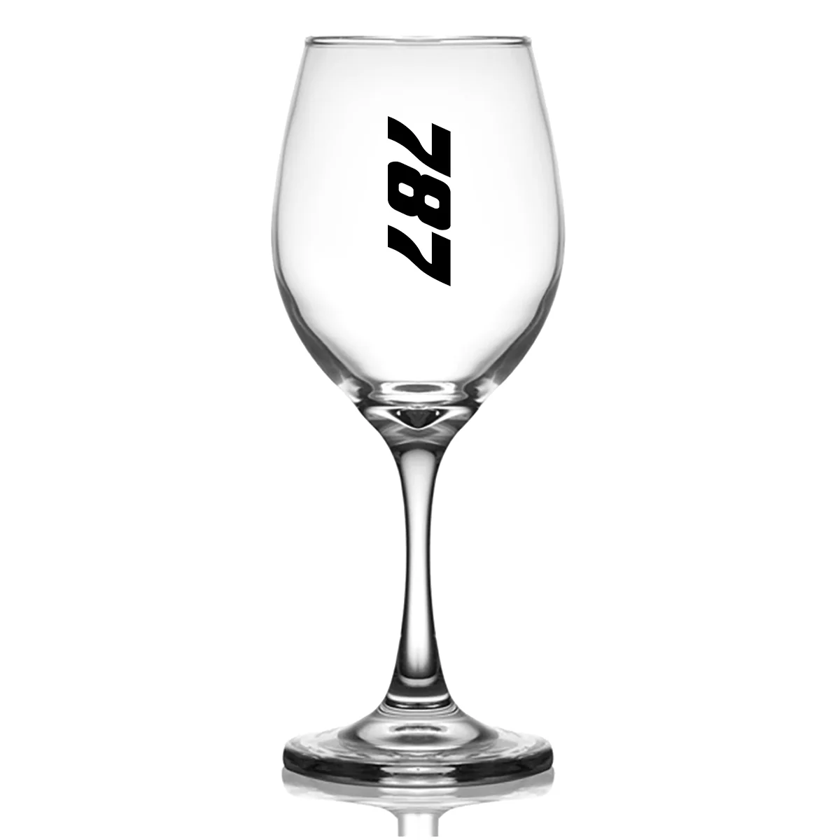 Boeing 787 Text Designed Wine Glasses - Image 2
