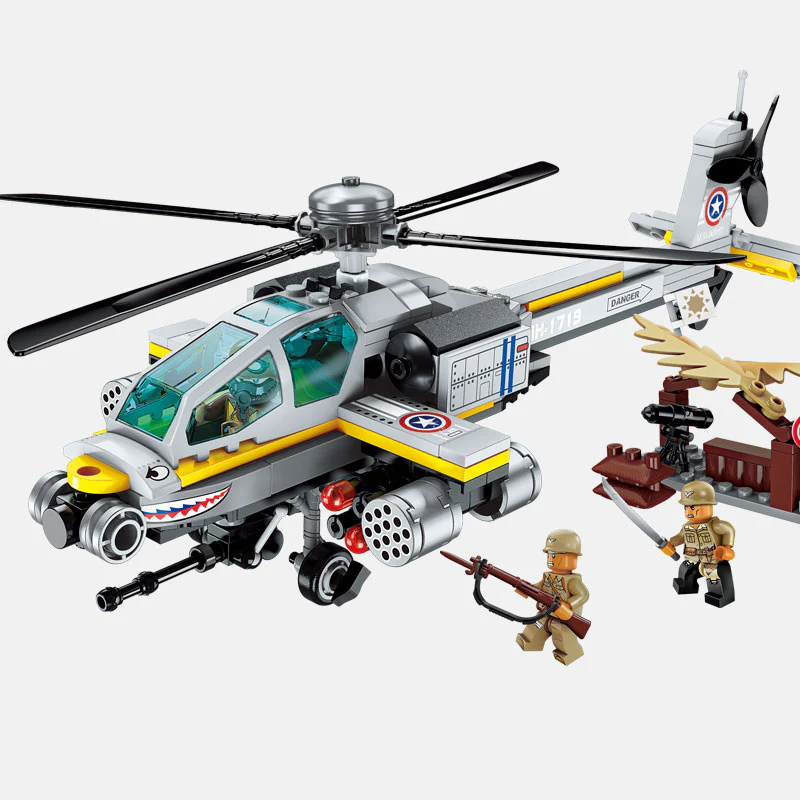Boeing AH-64 Apache Force Weapon Fighter Building Blocks - Image 2
