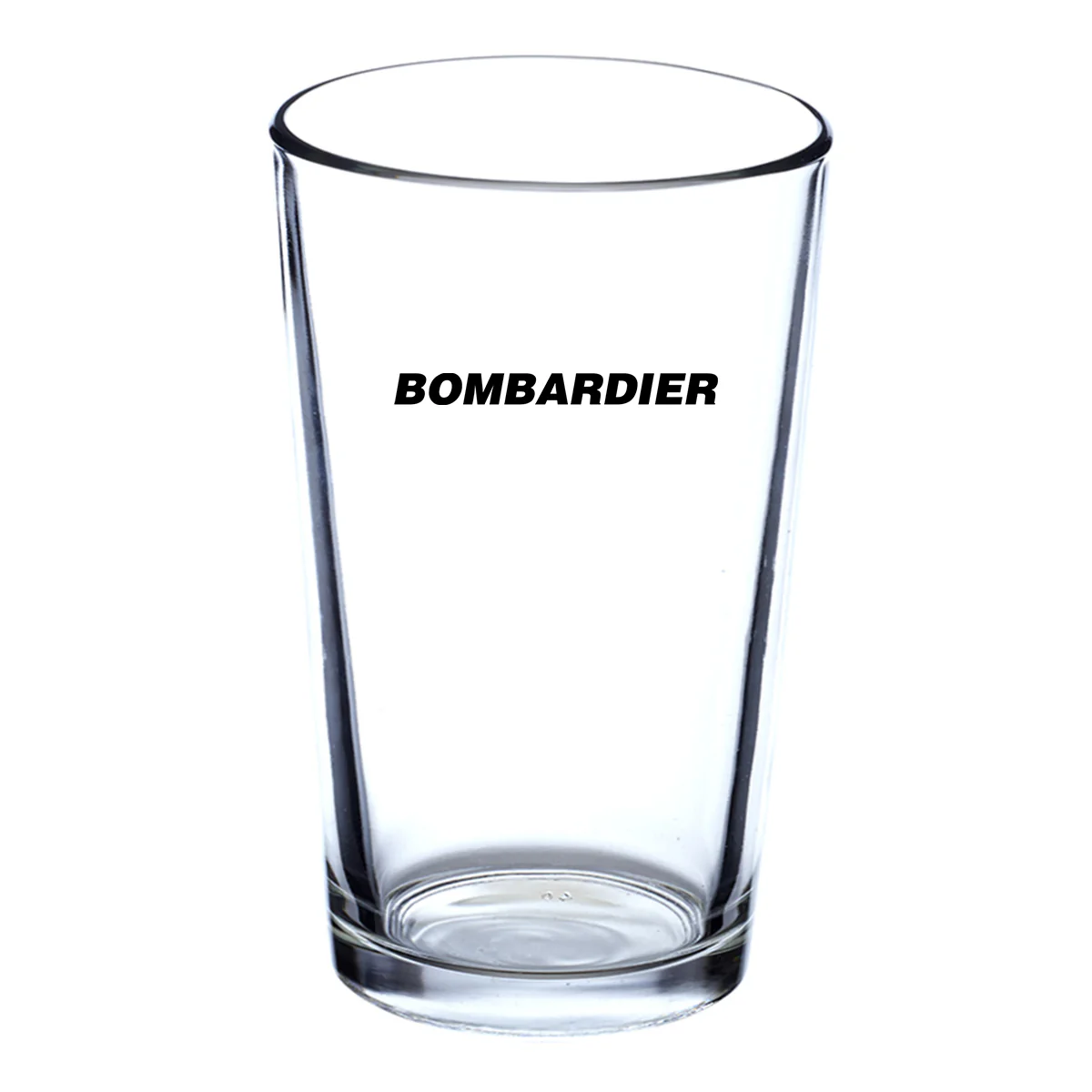 Bombardier & Text Designed Beer & Water Glasses - Image 2