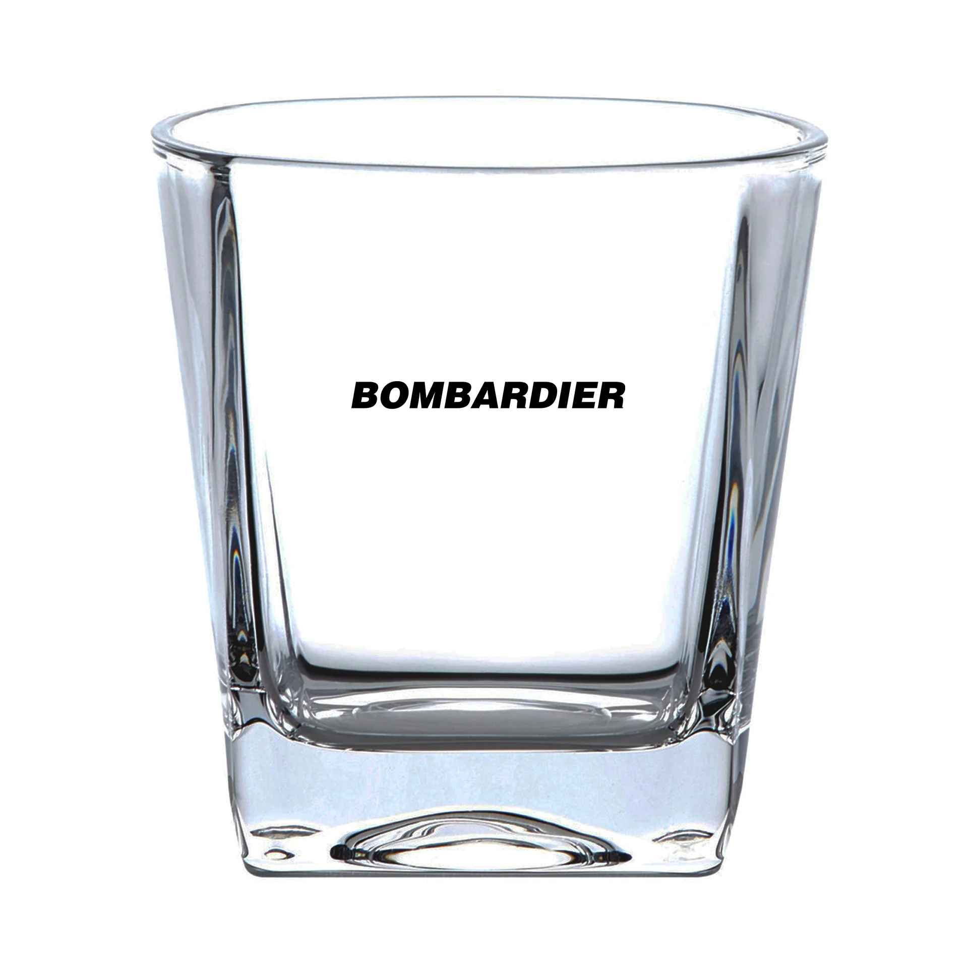 Bombardier & Text Designed Whiskey Glass - Image 2