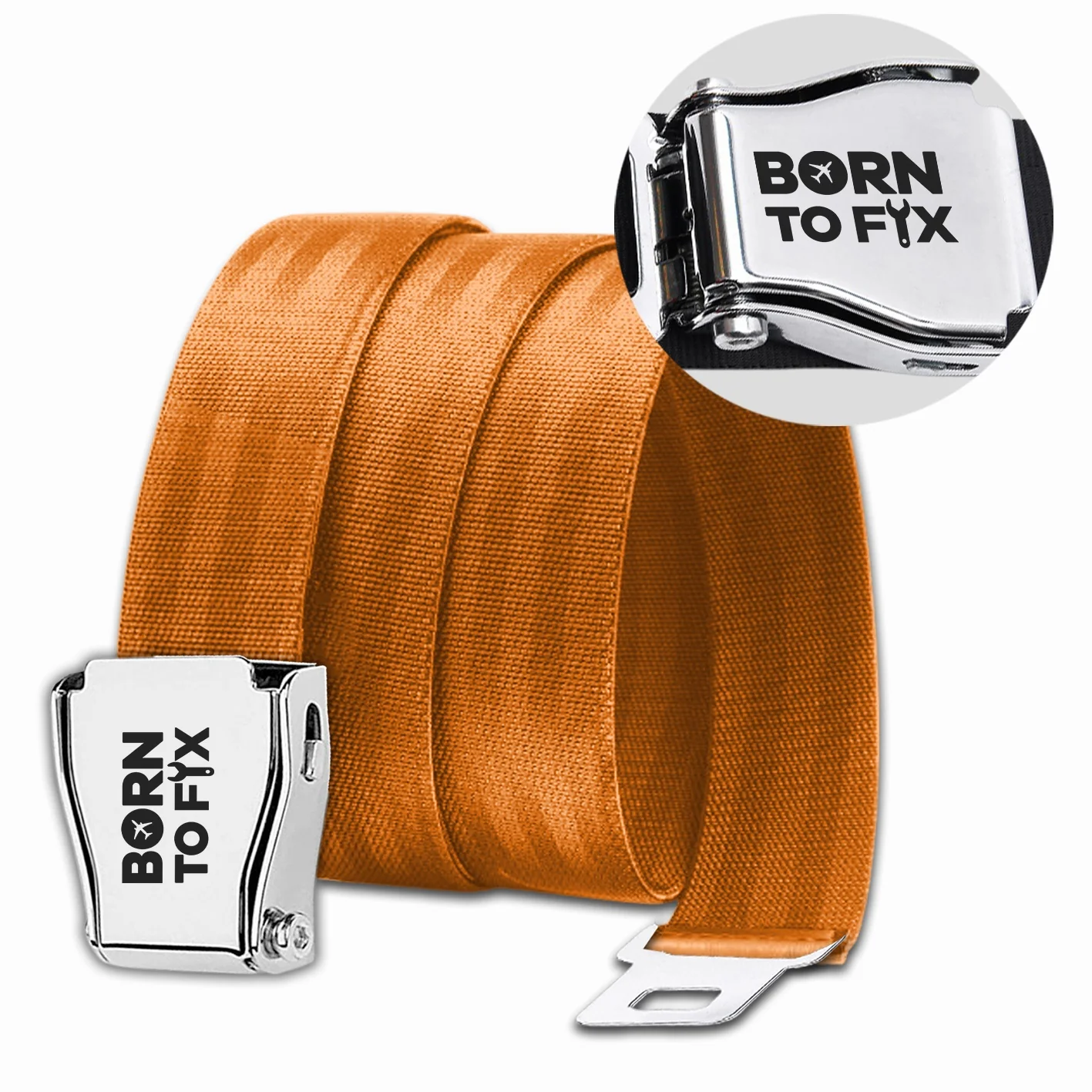 Born To Fix Airplanes Designed Fashion Airplane Seat Belts - Image 24