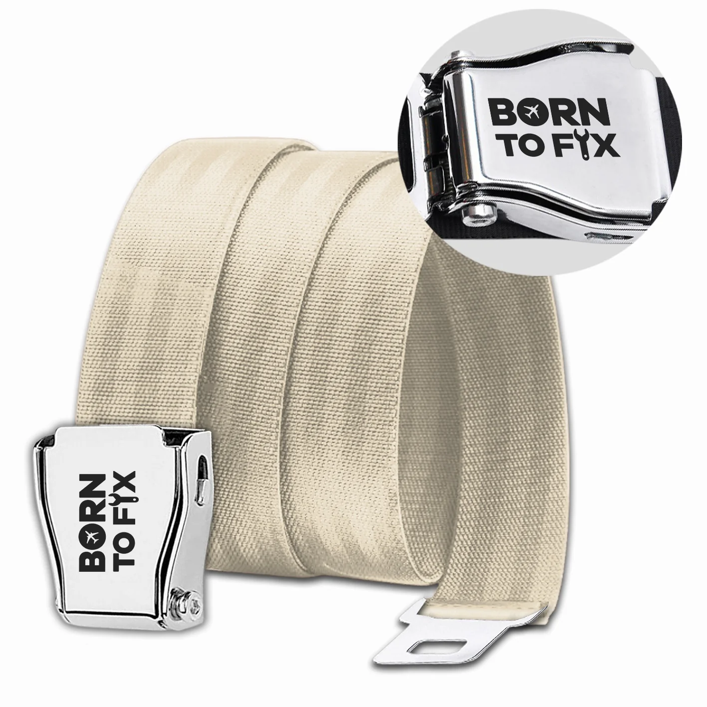 Born To Fix Airplanes Designed Fashion Airplane Seat Belts - Image 8
