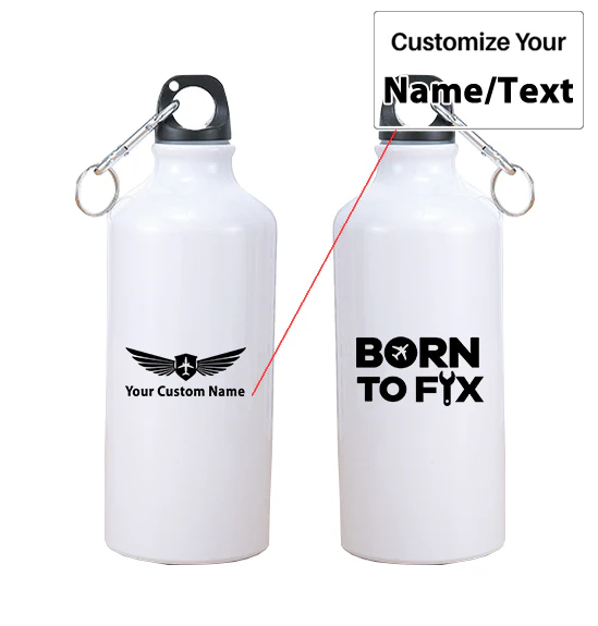 Born To Fix Airplanes Designed Thermoses - Image 3