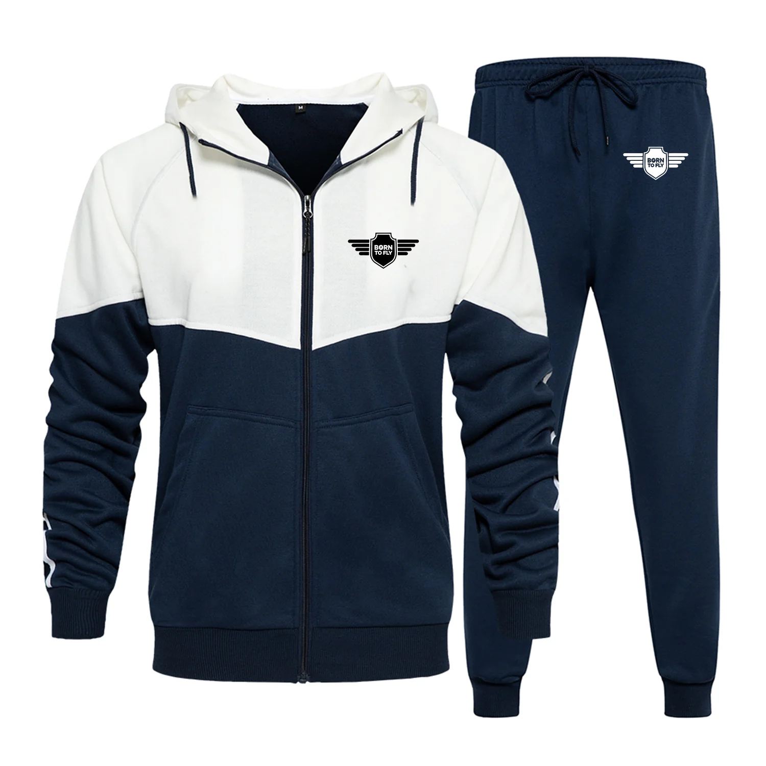 Born To Fly & Badge Designed Colourful Z. Hoodies & Sweatpants - Image 4