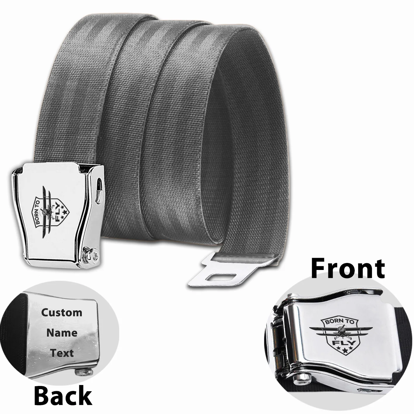 Born To Fly Designed Designed Fashion Airplane Seat Belts - Image 10