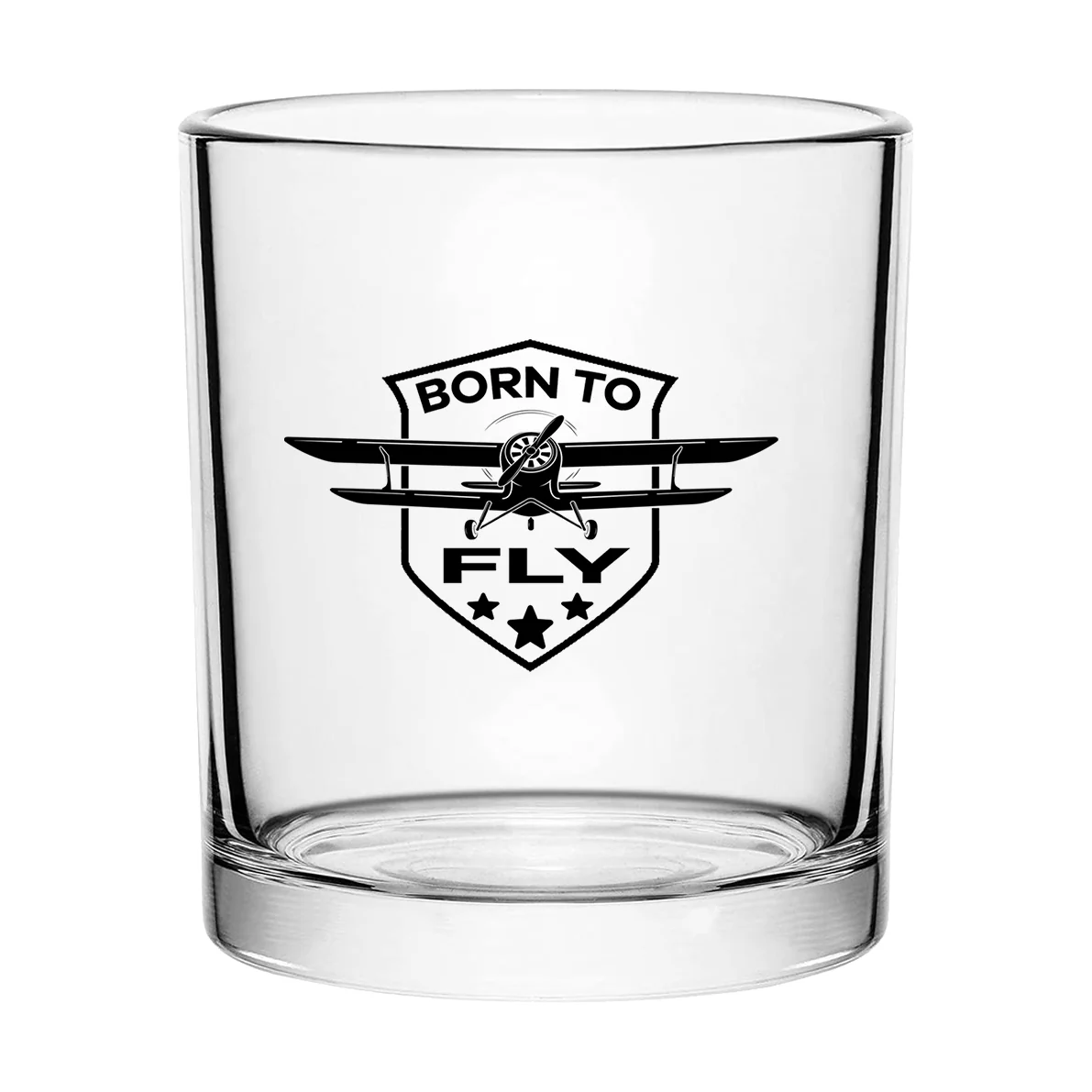 Born To Fly Designed Designed Special Whiskey Glasses - Image 2