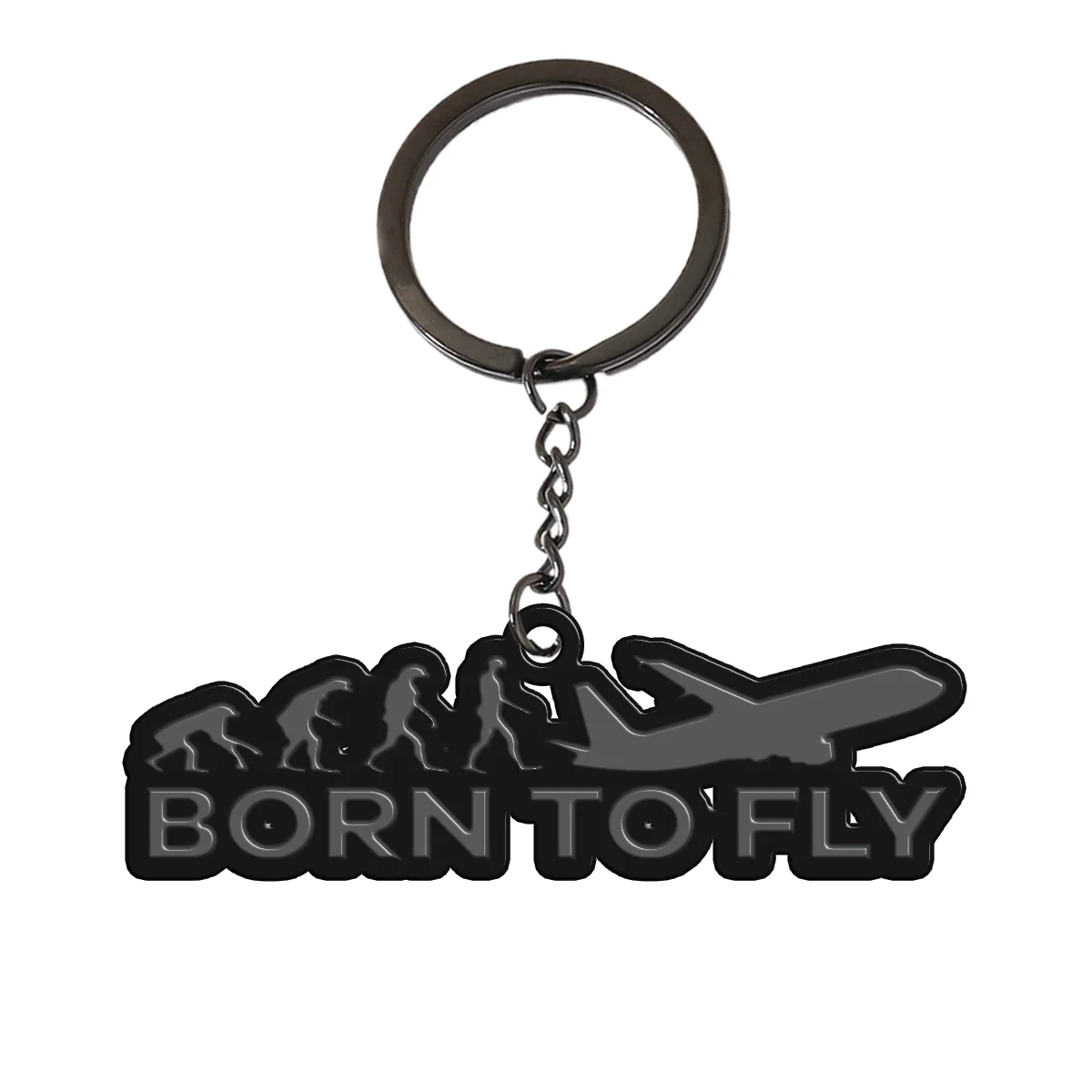 Born To Fly Designed Hollow Key Chains - Image 4
