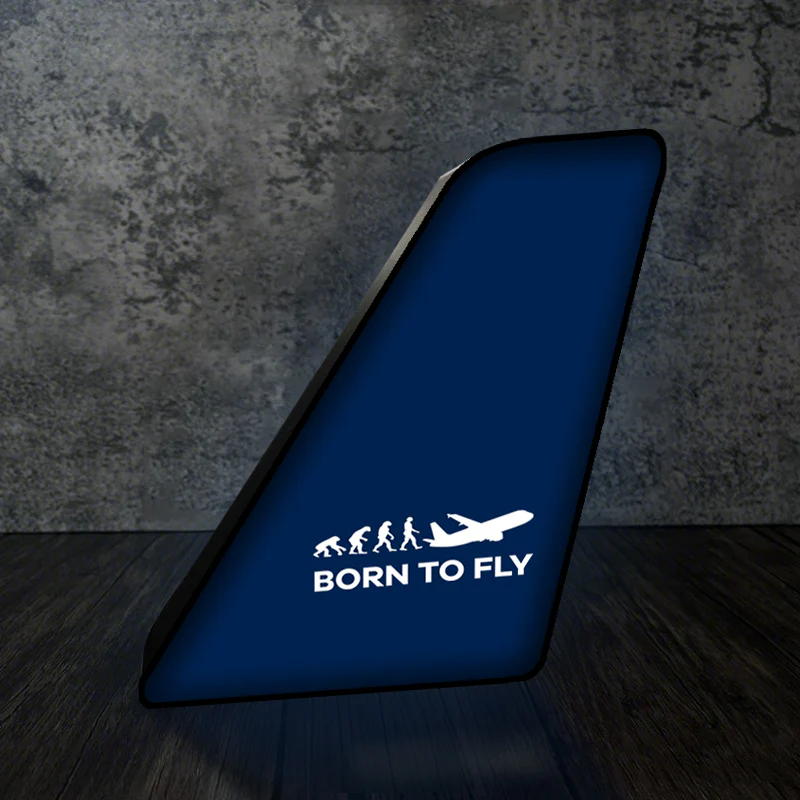 Born To Fly Designed Led Aircraft Tail & 3D Lamp - Image 8