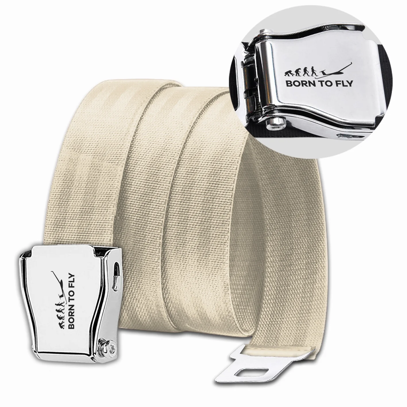 Born To Fly Glider Designed Fashion Airplane Seat Belts - Image 8