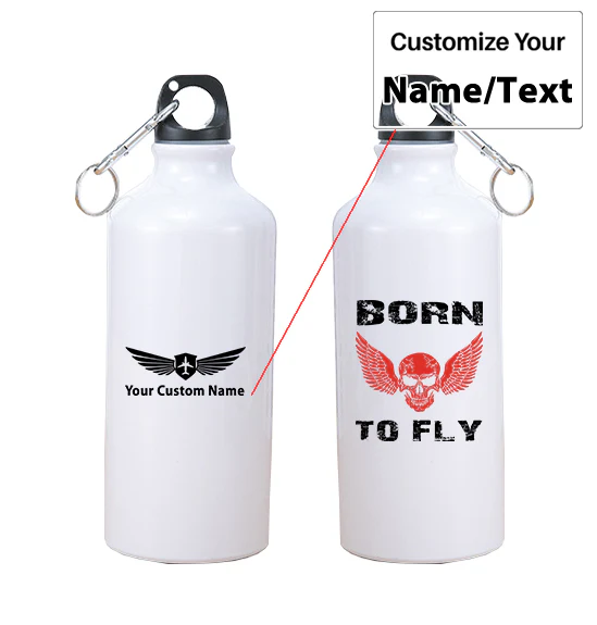 Born To Fly SKELETON Designed Thermoses - Image 3