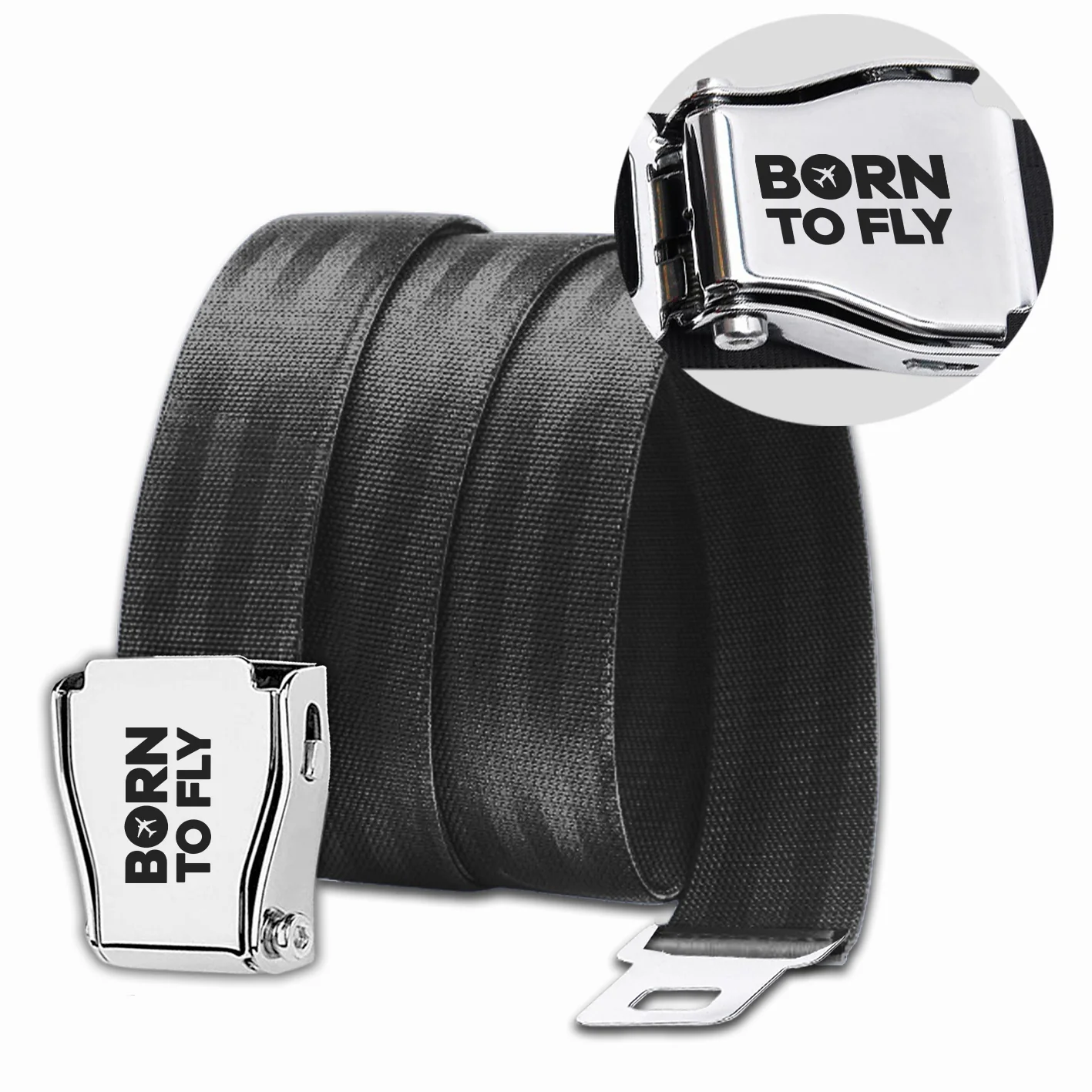 Born To Fly Special Designed Fashion Airplane Seat Belts - Image 4